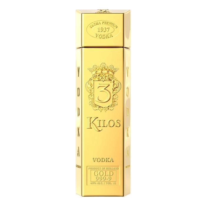 3 KILOS GOLD VODKA 1L -  | Pravalia cu licori.