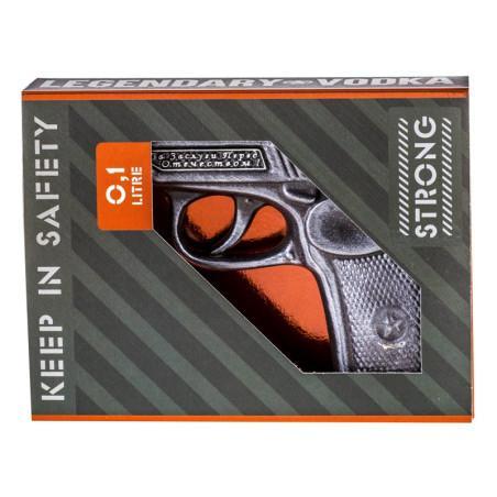 ZLATOGOR MAKAROV PISTOL VODKA 0,1L -  | Pravalia cu licori.