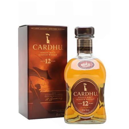 CARDHU 12 YEARS OLD WHISKY 0.7L -  | Pravalia cu licori.