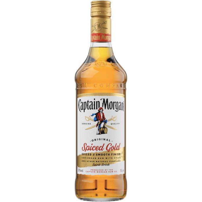 CAPTAIN MORGAN SPICED GOLD ROM 1L -  | Pravalia cu licori.