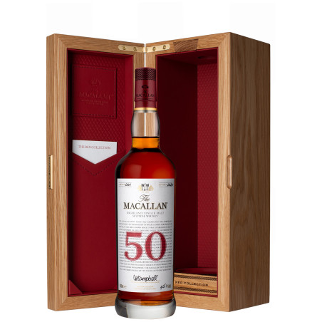MACALLAN RED 50YO WHISKY 0.7L|Pravalia cu licori
