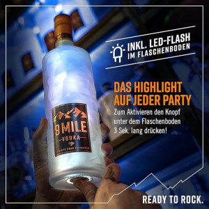 9 MILE VODKA 0.7L -  | Pravalia cu licori.