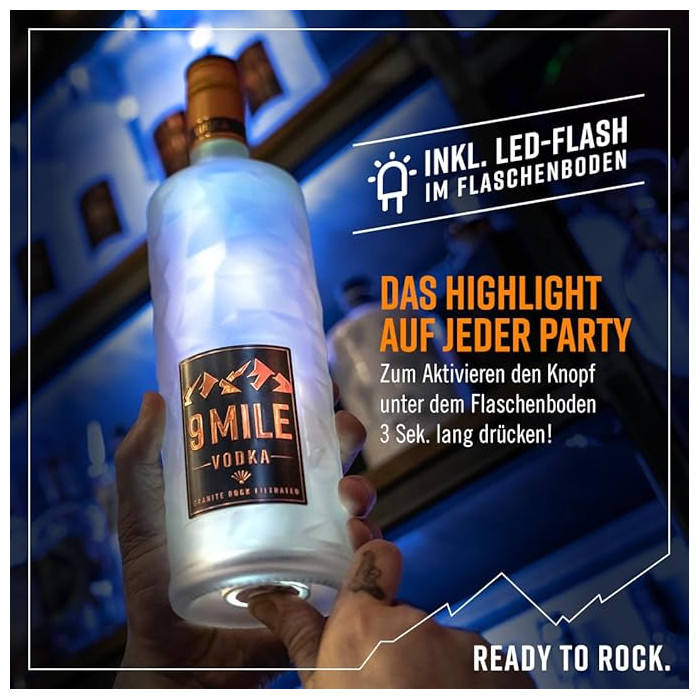 9 MILE VODKA 0.7L -  | Pravalia cu licori.