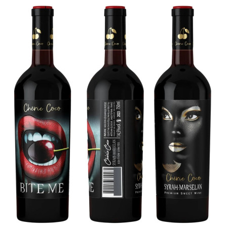 BITE ME CHERIE COCO SWEET VIN ROSU 0.75L -  | Pravalia cu licori.