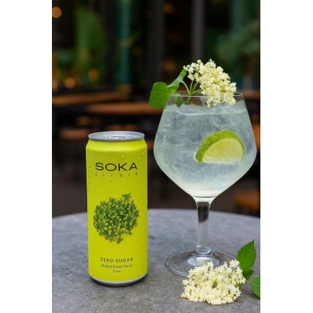 SOKA ELIXIR ELDERFLOWER TONIC 24 X 0.33L -  | Pravalia cu licori.
