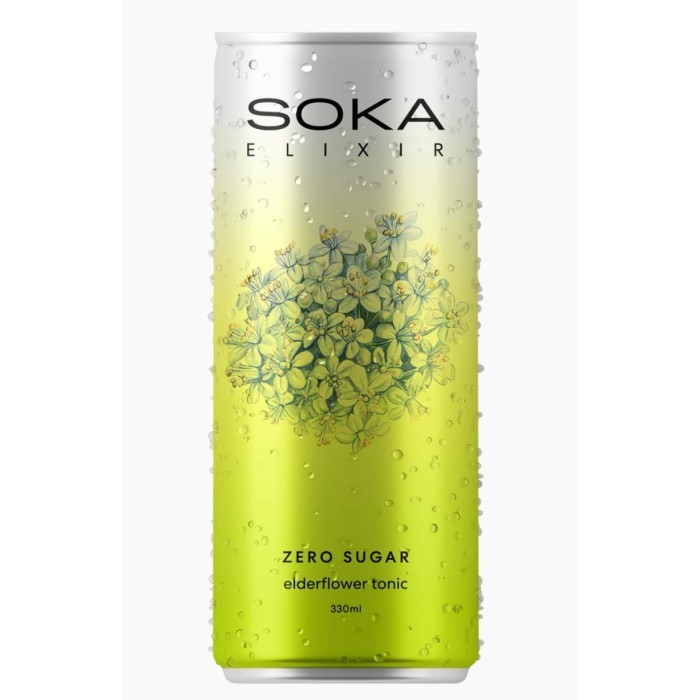 SOKA ELIXIR ELDERFLOWER TONIC 24 X 0.33L Pravalia cu licori