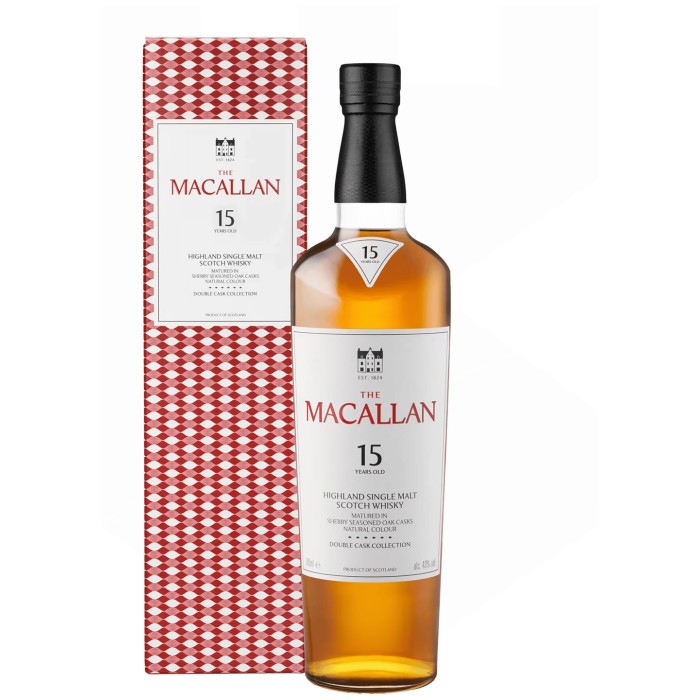 MACALLAN 15YO DOUBLE CASK 0.7L -  | Pravalia cu licori.