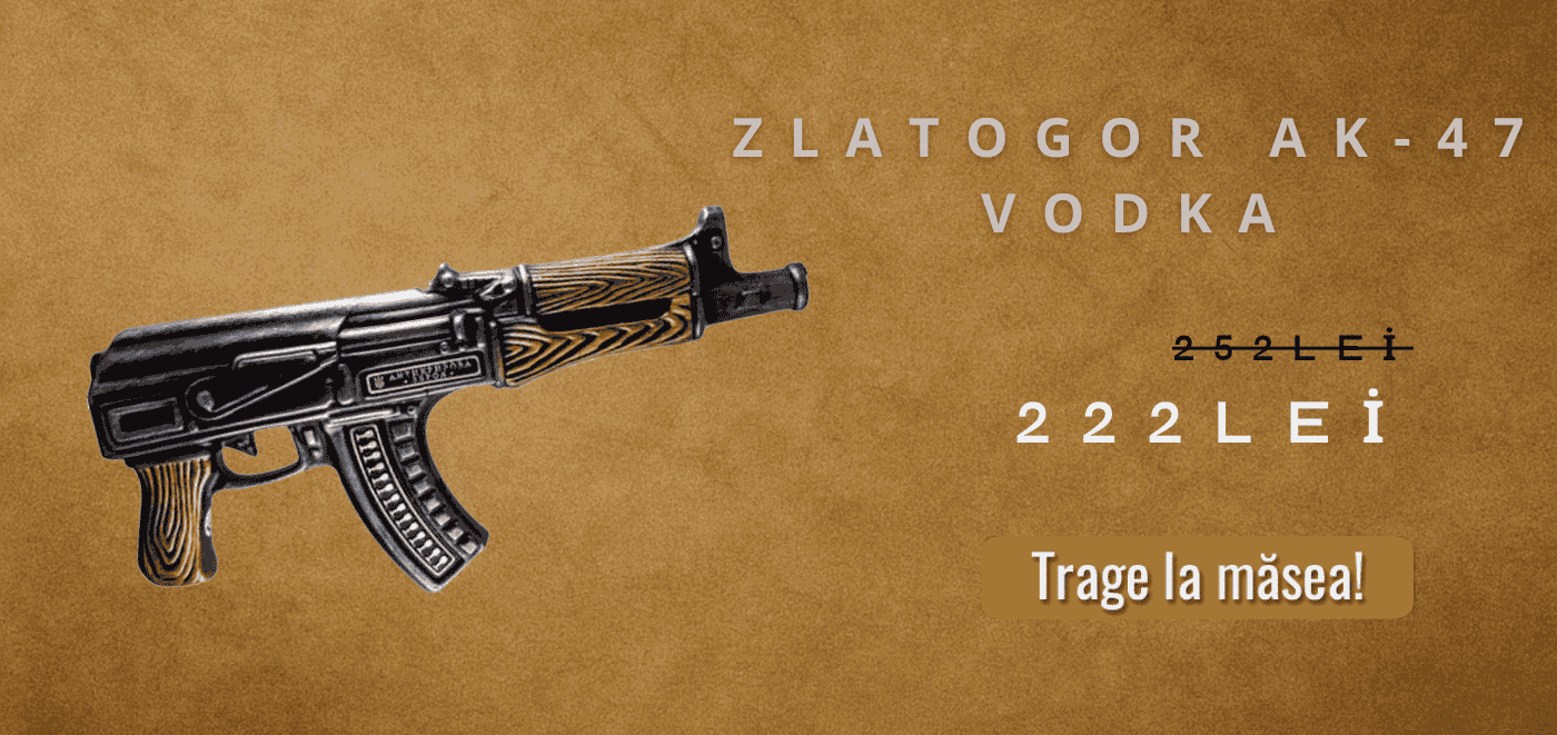 ZLATOGOR AK-47 VODKA 0.5L