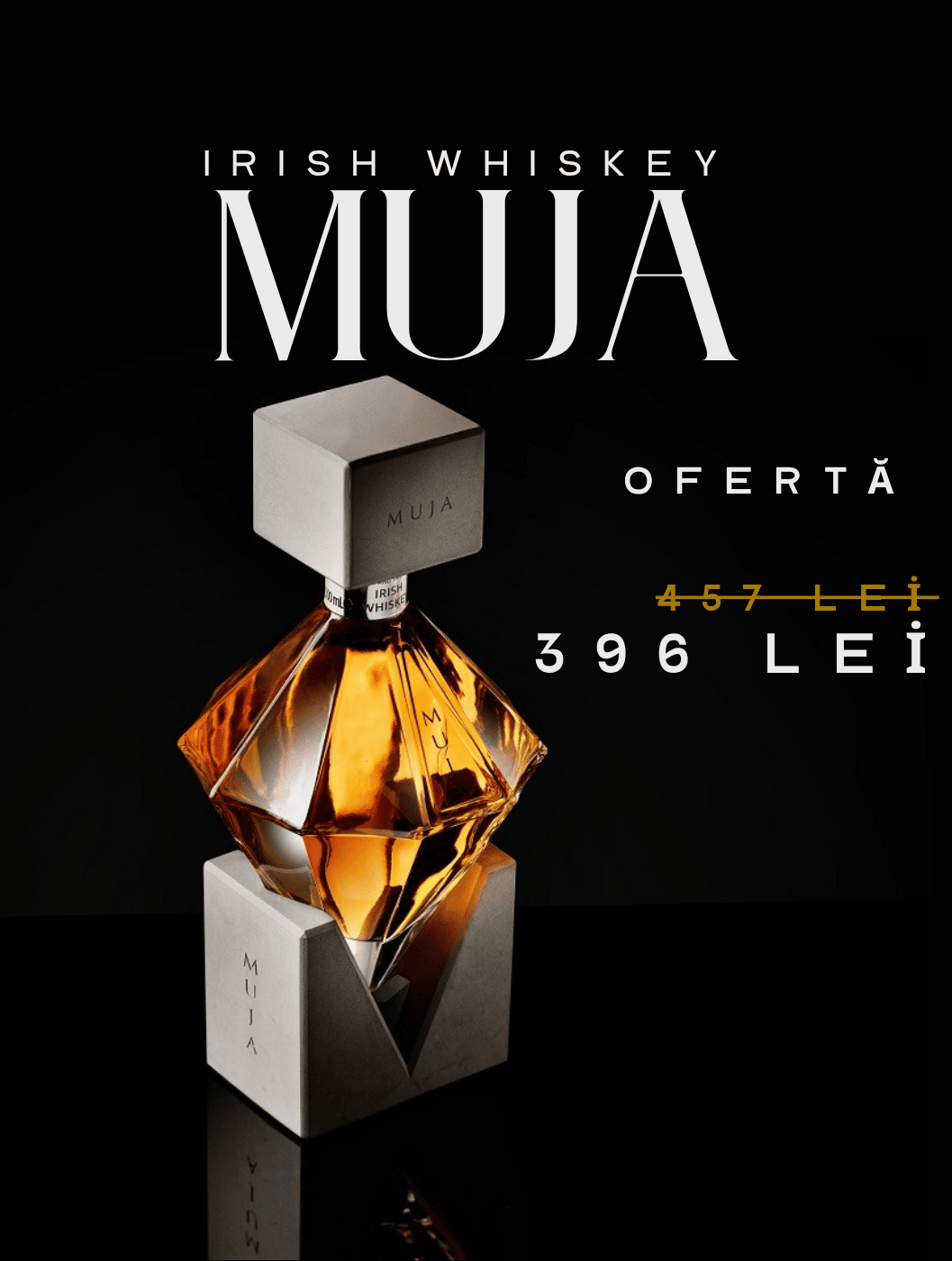 MUJA IRISH WHISKY 0.5L